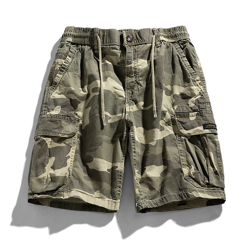 Men’s Cotton Camo Cargo Shorts