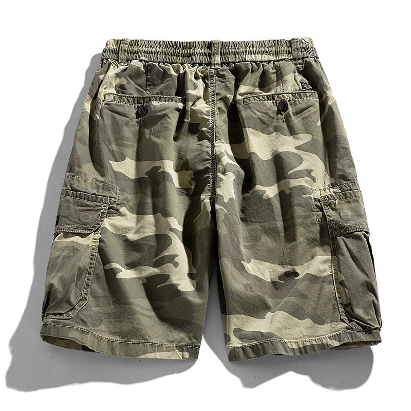 Men’s Cotton Camo Cargo Shorts