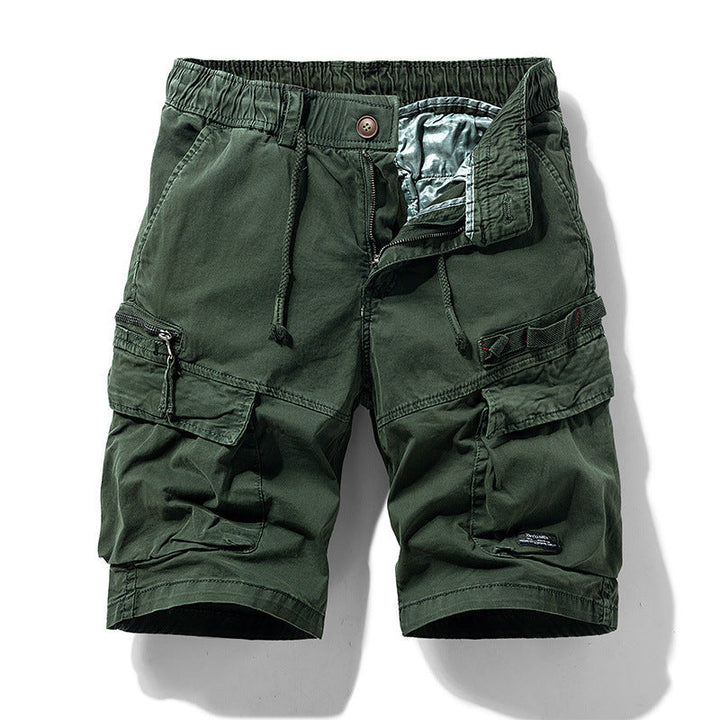 Men's Casual Cotton Workwear Summer Cargo Shorts