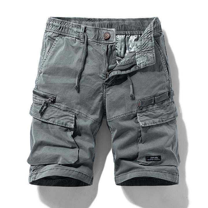 Men's Casual Cotton Workwear Summer Cargo Shorts
