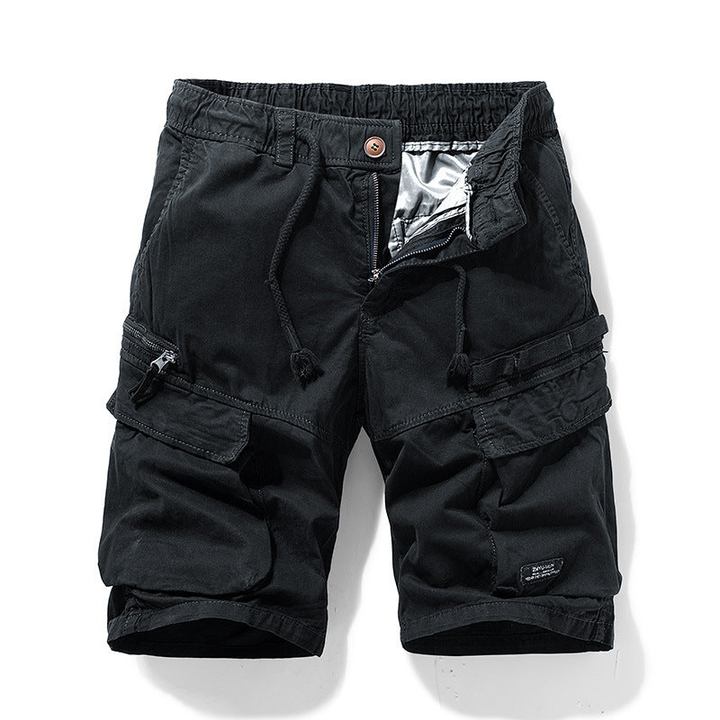 Men's Casual Cotton Workwear Summer Cargo Shorts