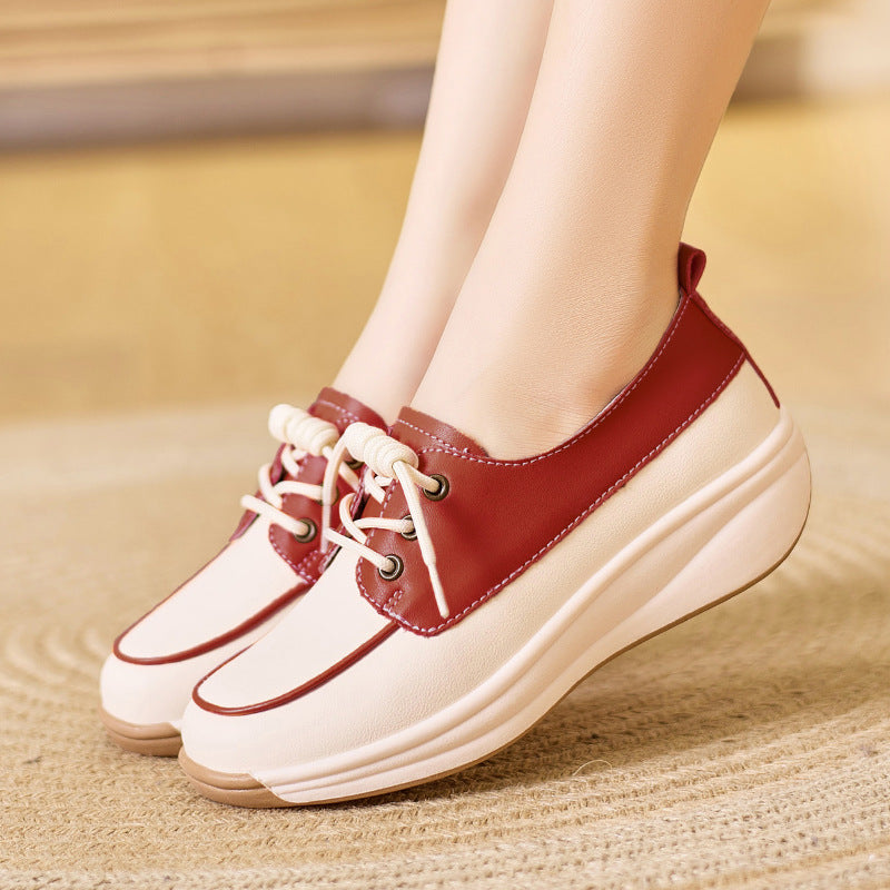 Women’s Lightweight Lace-Up Comfort Walking Shoes