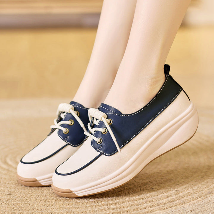 Women’s Lightweight Lace-Up Comfort Walking Shoes