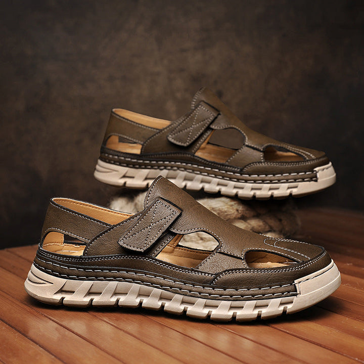 Men's Leather Comfort Breathable Sandals