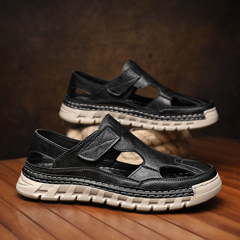 Men's Leather Comfort Breathable Sandals