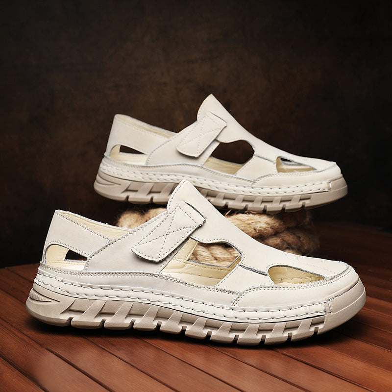 Men's Leather Comfort Breathable Sandals
