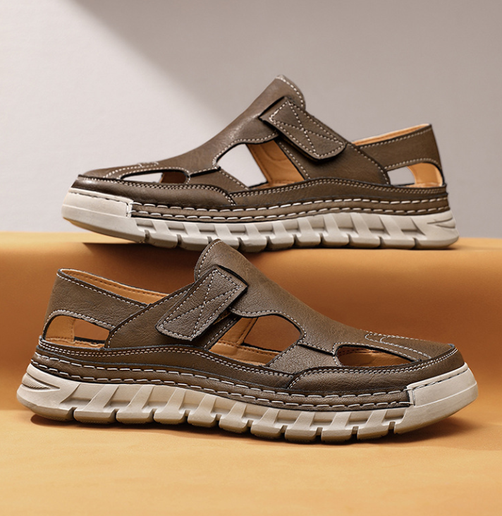 Men's Leather Comfort Breathable Sandals