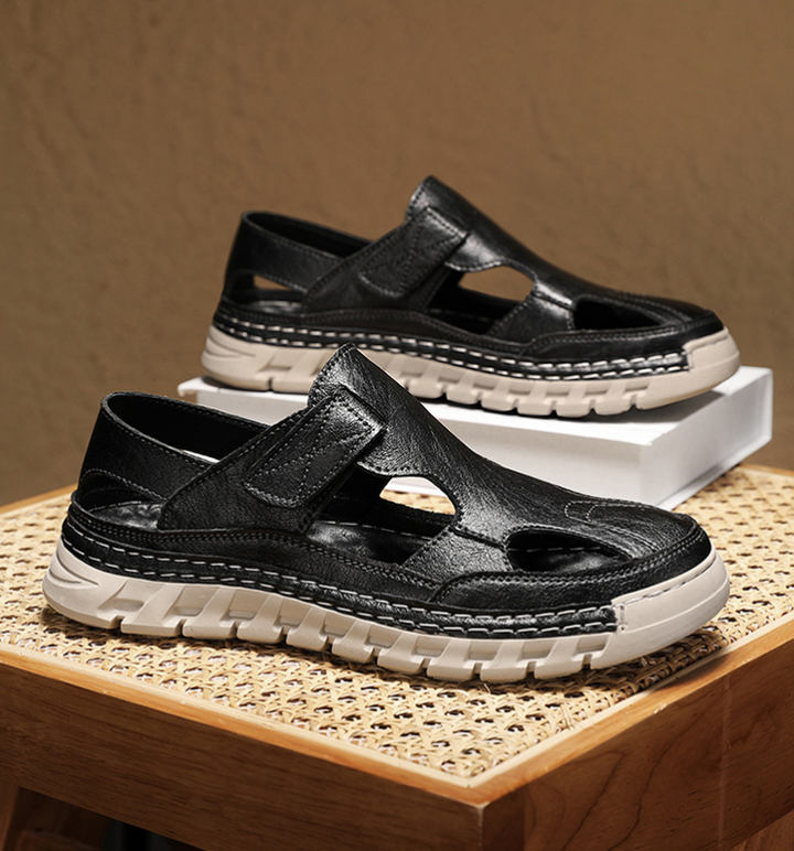 Men's Leather Comfort Breathable Sandals