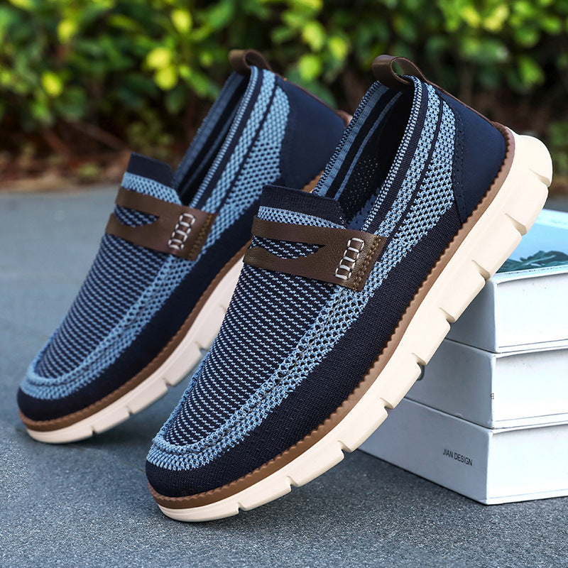 Men's Breathable Mesh Slip-On Comfort Loafers