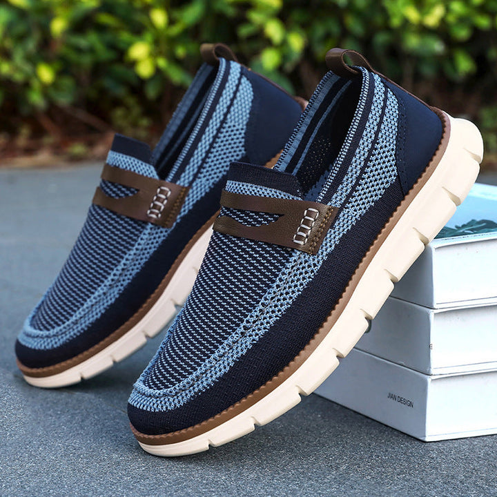 Men's Breathable Mesh Slip-On Comfort Loafers