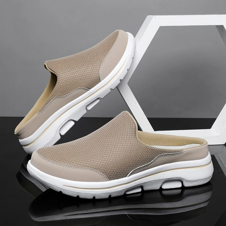 Men's Breathable Mesh Comfort Slip-On Clog Shoes