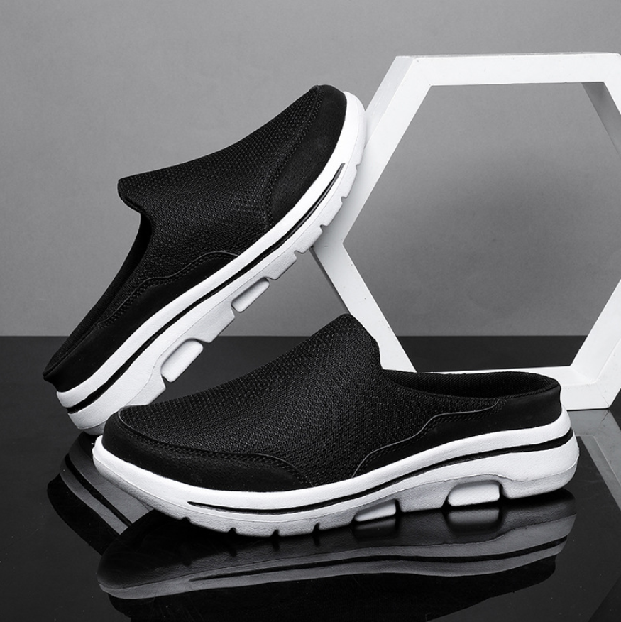 Men's Breathable Mesh Comfort Slip-On Clog Shoes