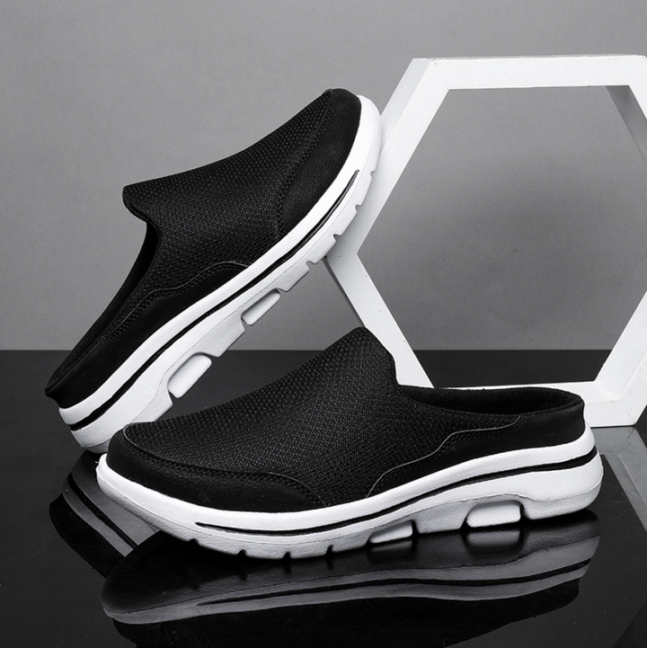 Men's Breathable Mesh Comfort Slip-On Clog Shoes