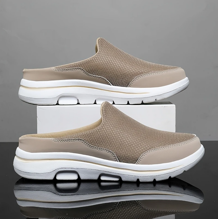 Men's Breathable Mesh Comfort Slip-On Clog Shoes