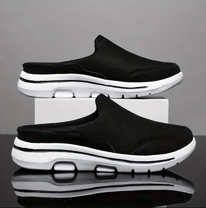 Men's Breathable Mesh Comfort Slip-On Clog Shoes