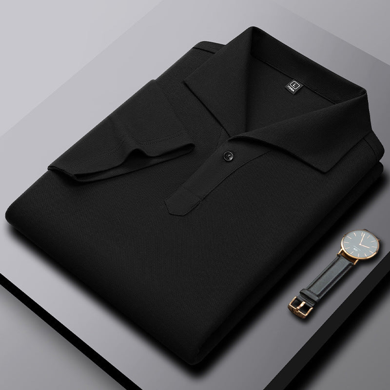 Men's Knit Cotton Comfortable Polo Shirt