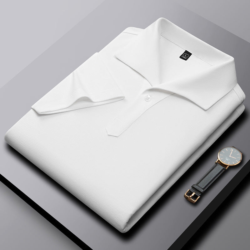 Men's Knit Cotton Comfortable Polo Shirt