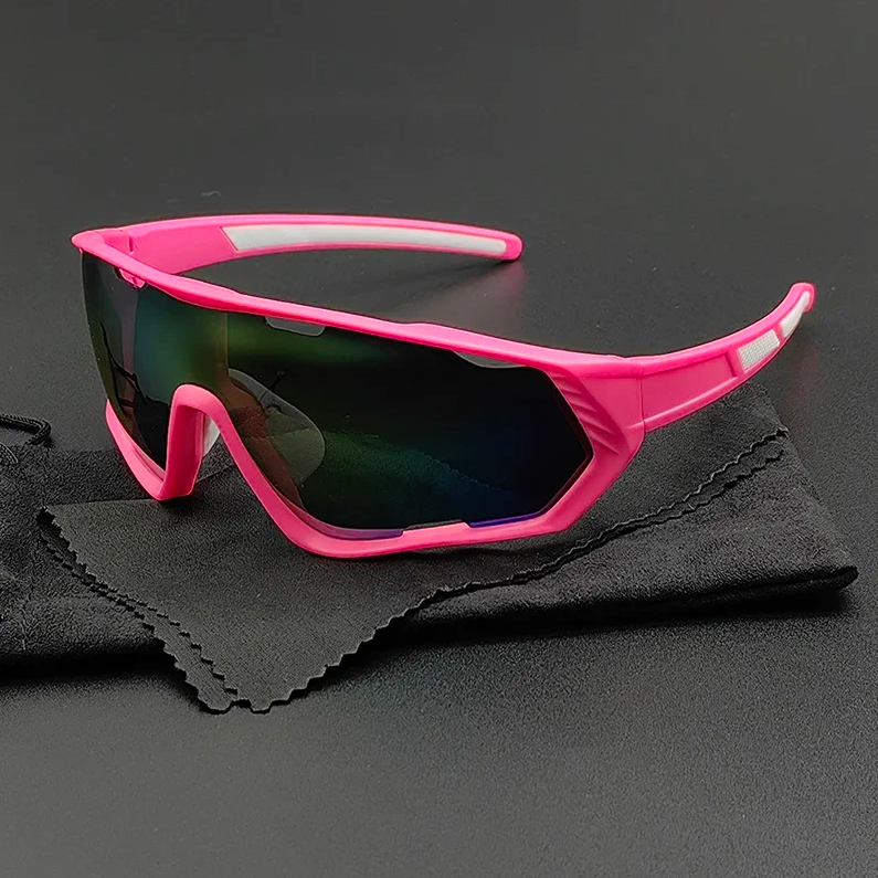 Sports Wraparound Sunglasses - Polarized Cycling & Running Shades