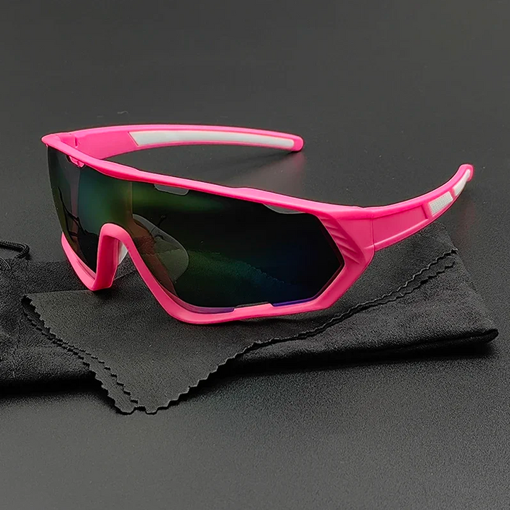 Sports Wraparound Sunglasses - Polarized Cycling & Running Shades