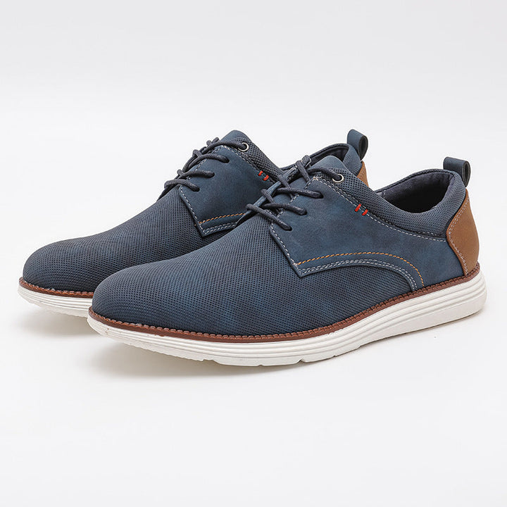 Men's Casual Comfortable Leather Derby Shoes