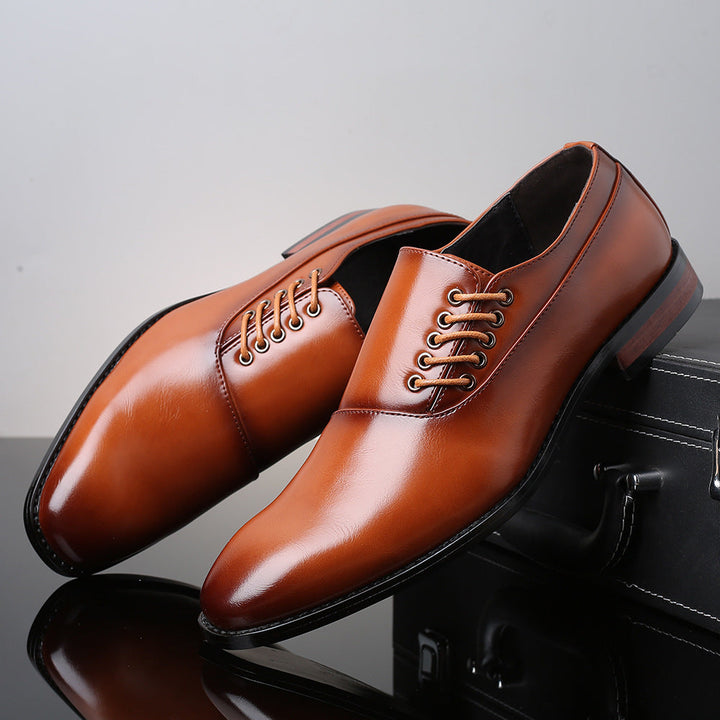 Men's Oxford Formal Lace-Up Classic Dress Shoes