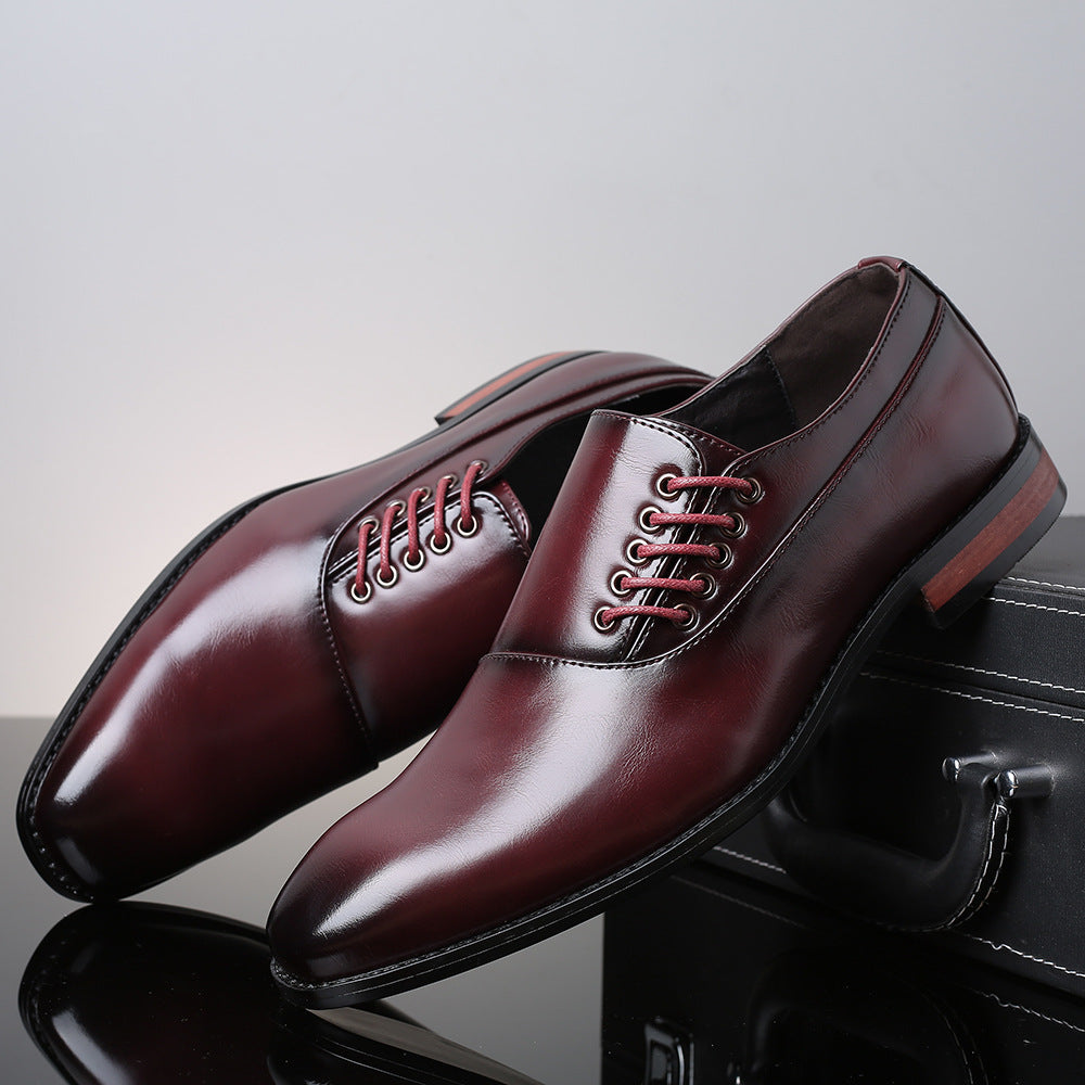 Men's Oxford Formal Lace-Up Classic Dress Shoes
