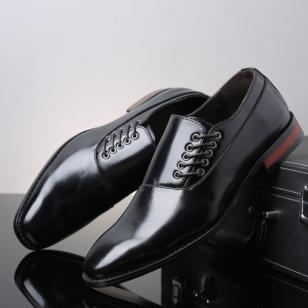 Men's Oxford Formal Lace-Up Classic Dress Shoes