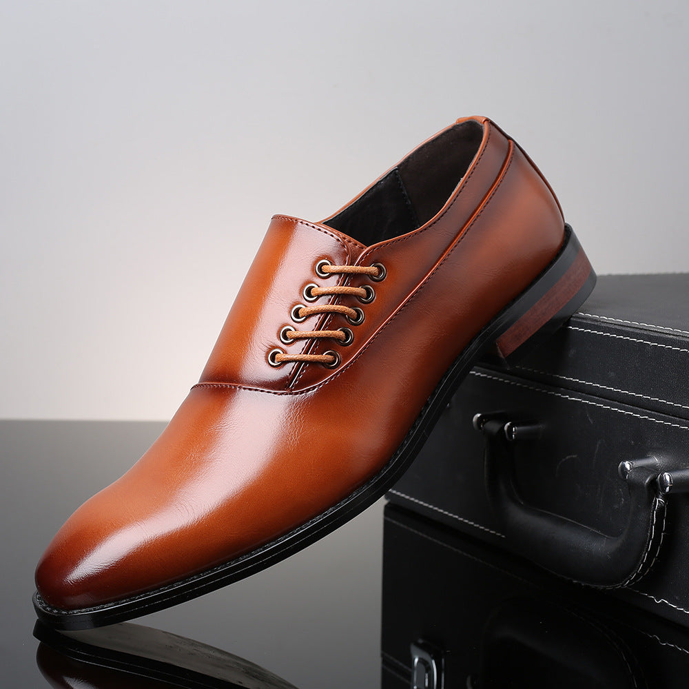 Men's Oxford Formal Lace-Up Classic Dress Shoes