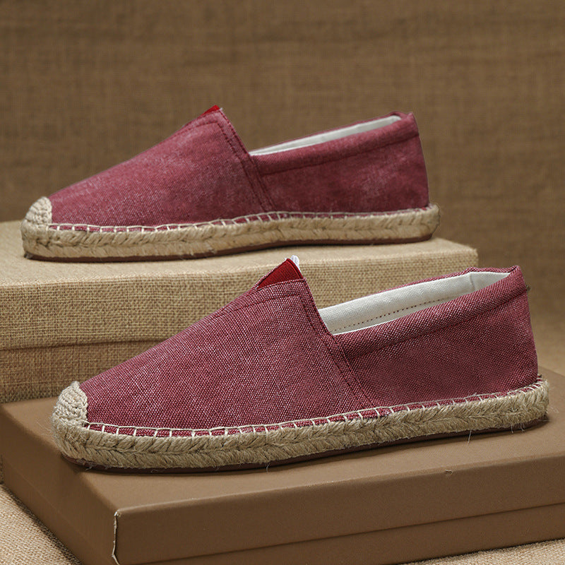 Men's Canvas Lightweight Slip-Ons Espadrilles