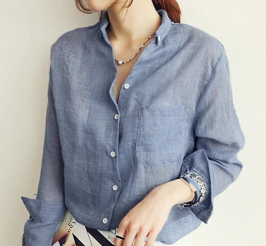 Women’s Classic Line Long Sleeve Blouse