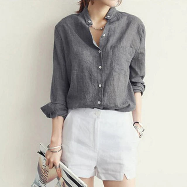 Women’s Classic Line Long Sleeve Blouse