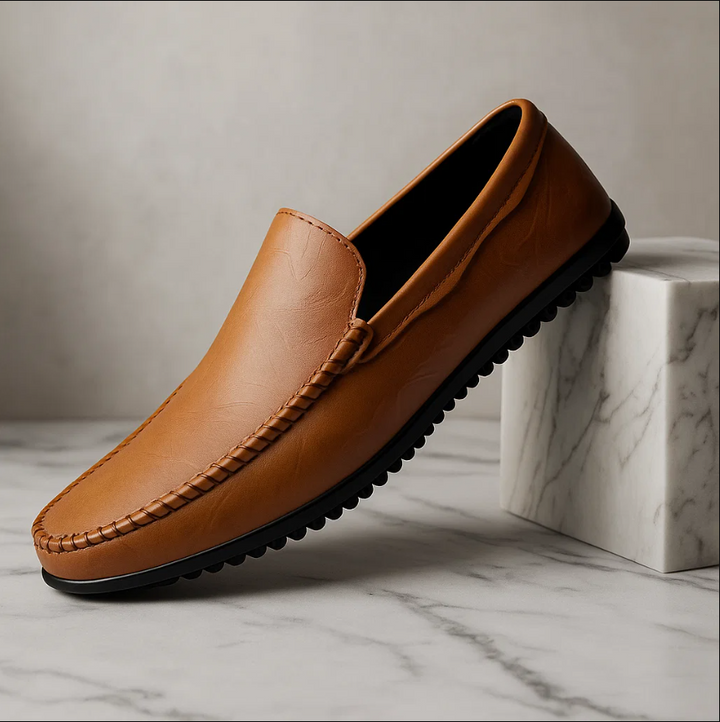 Men Driving Comfort Genuine Leather Loafers