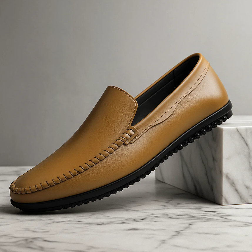 Men Driving Comfort Genuine Leather Loafers