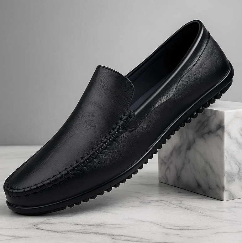 Men Driving Comfort Genuine Leather Loafers