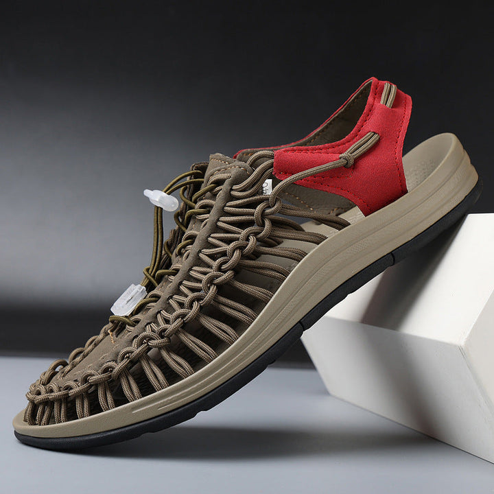 Men's Outdoor Comfort Breathable Braided Paracord Sandals