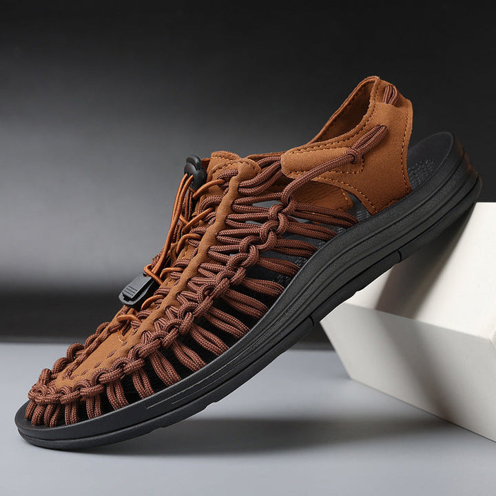 Men's Outdoor Comfort Breathable Braided Paracord Sandals