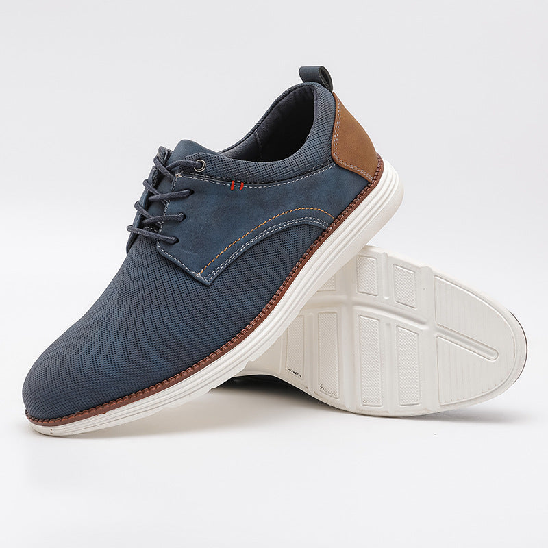 Men's Casual Comfortable Leather Derby Shoes