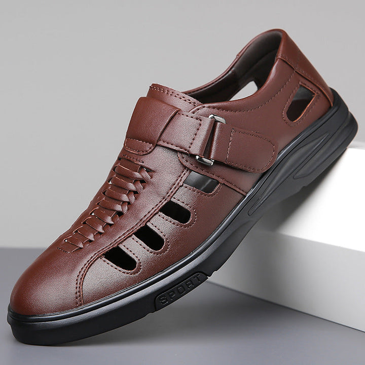 Men's Leather Comfort Breathable Sandals