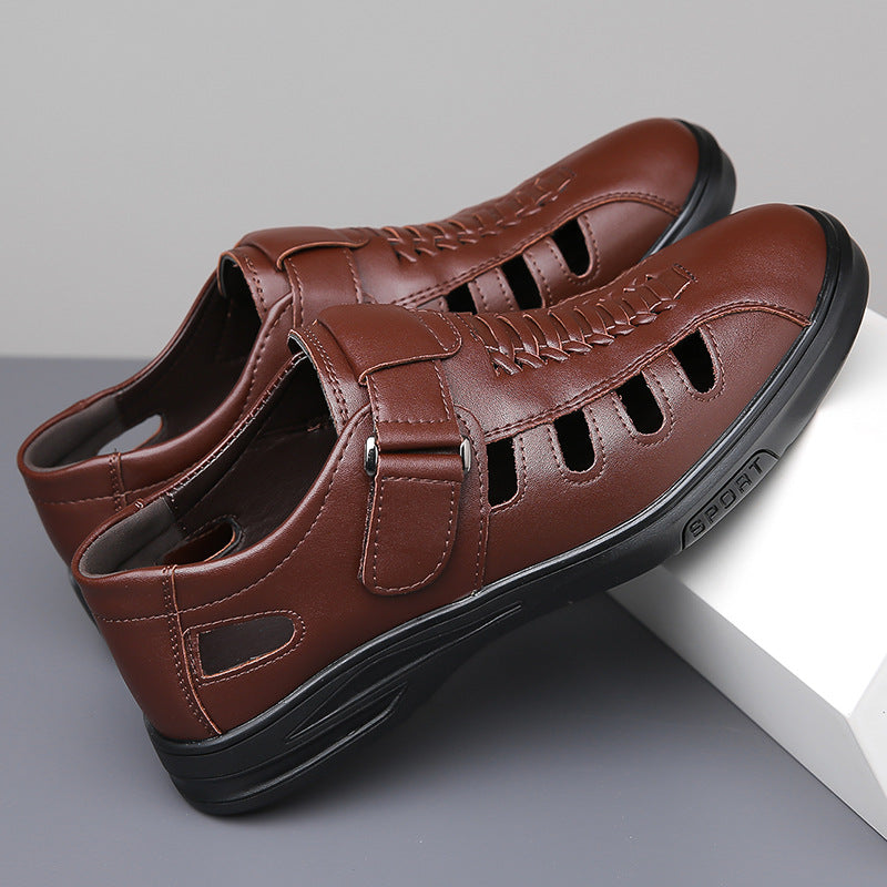 Men's Leather Comfort Breathable Sandals