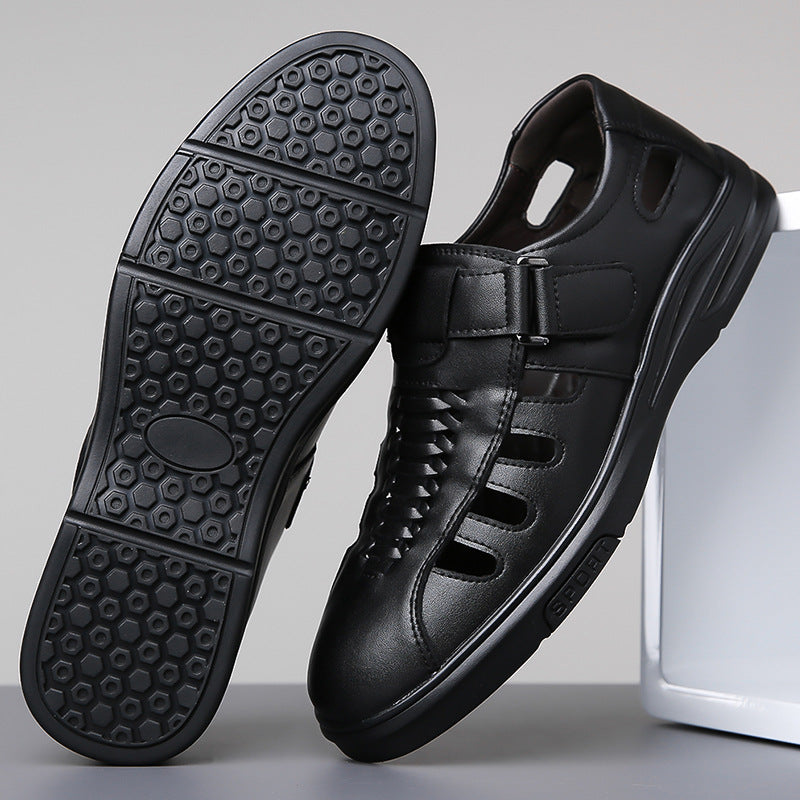 Men's Leather Comfort Breathable Sandals