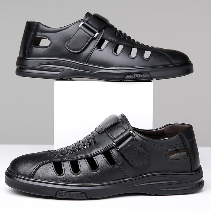 Men's Leather Comfort Breathable Sandals