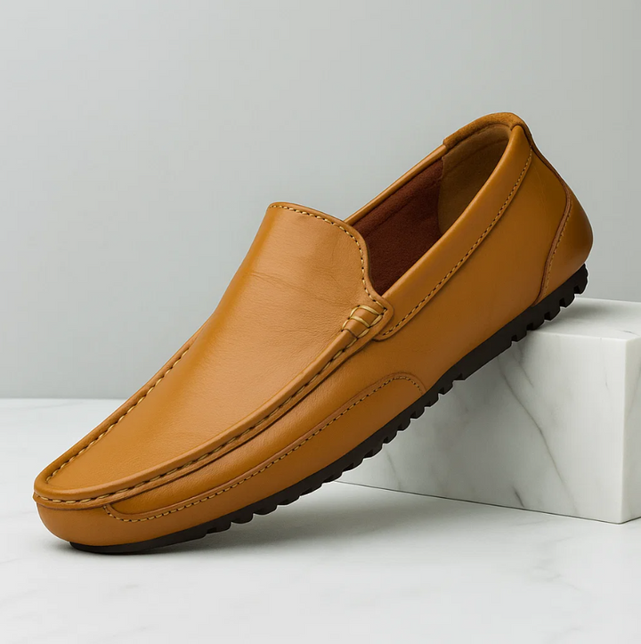 Men's Leather Comfortable Slip-On Loafers