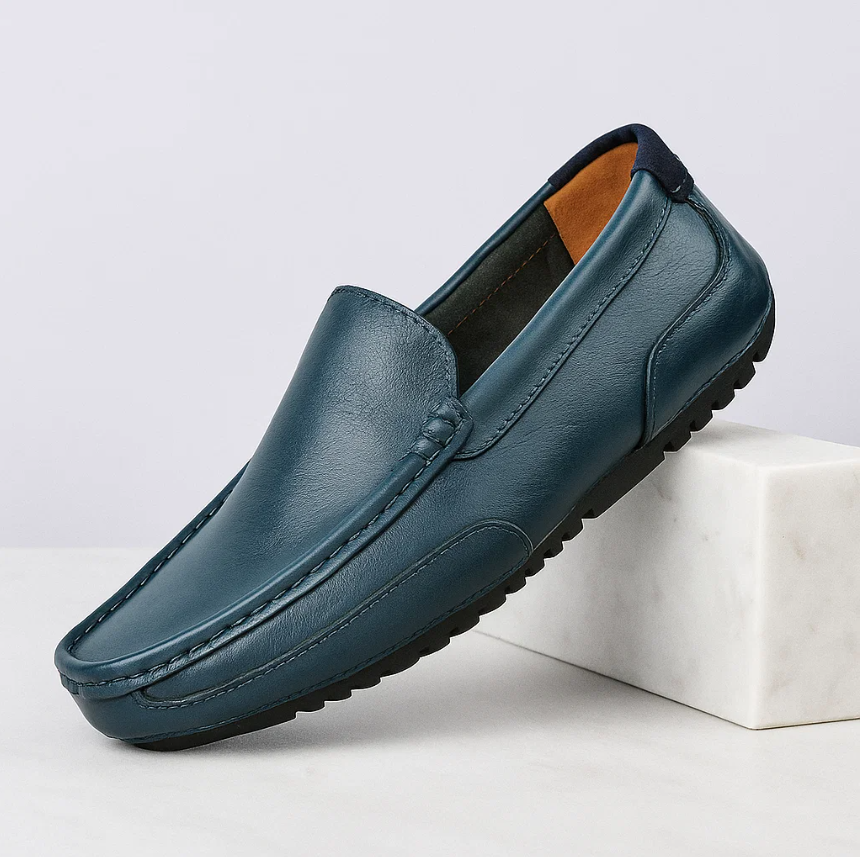 Men's Leather Comfortable Slip-On Loafers
