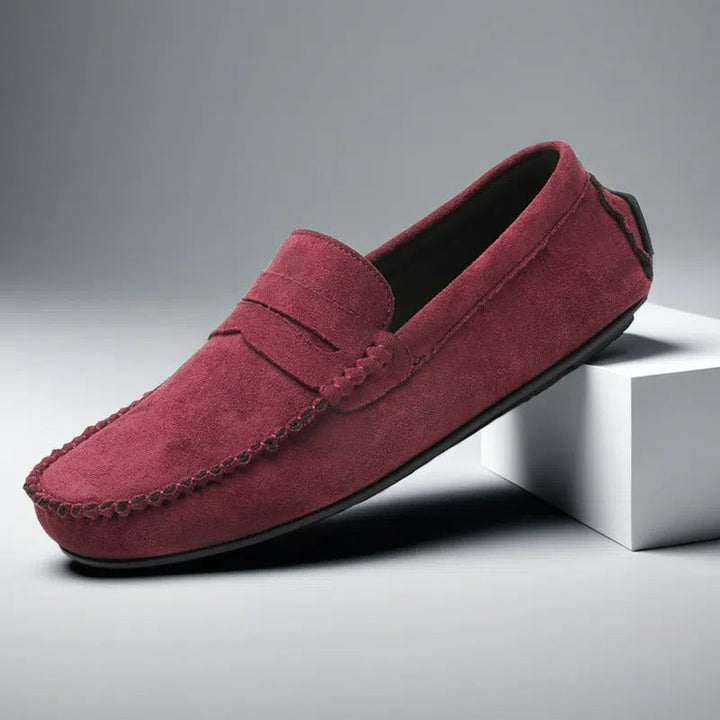 Men's Suede Classic Slip-On Loafers