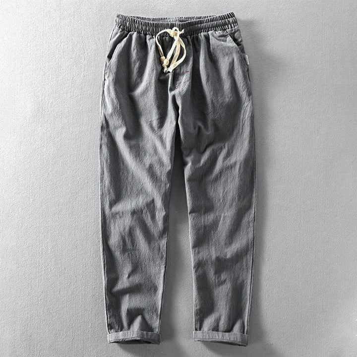 Men's Linen Lightweight Relaxed Pants