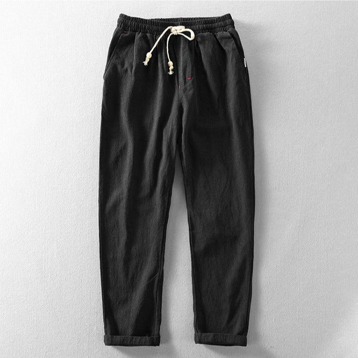 Men's Linen Lightweight Relaxed Pants