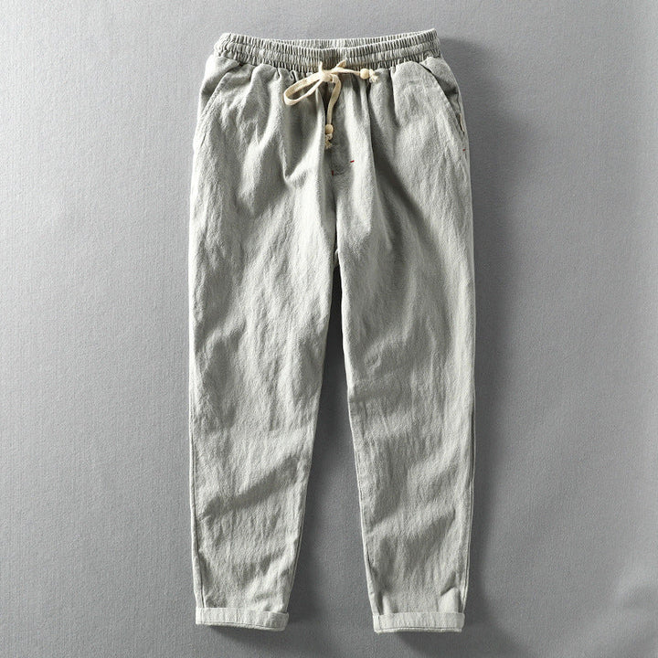 Men's Linen Lightweight Relaxed Pants
