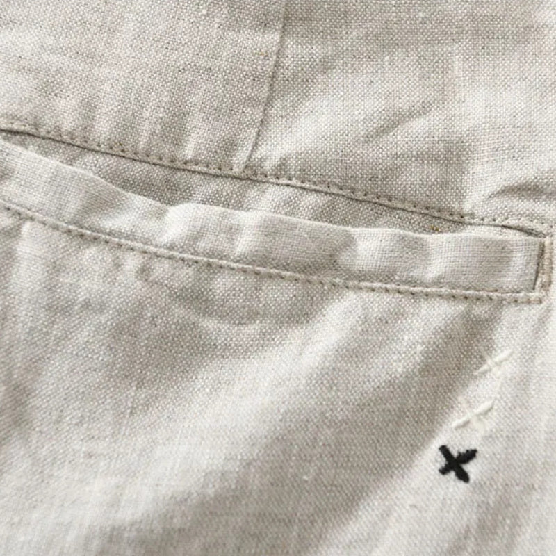 Men’s Lightweight Tailored Summer Linen Shorts – Breathable Relaxed-Fit