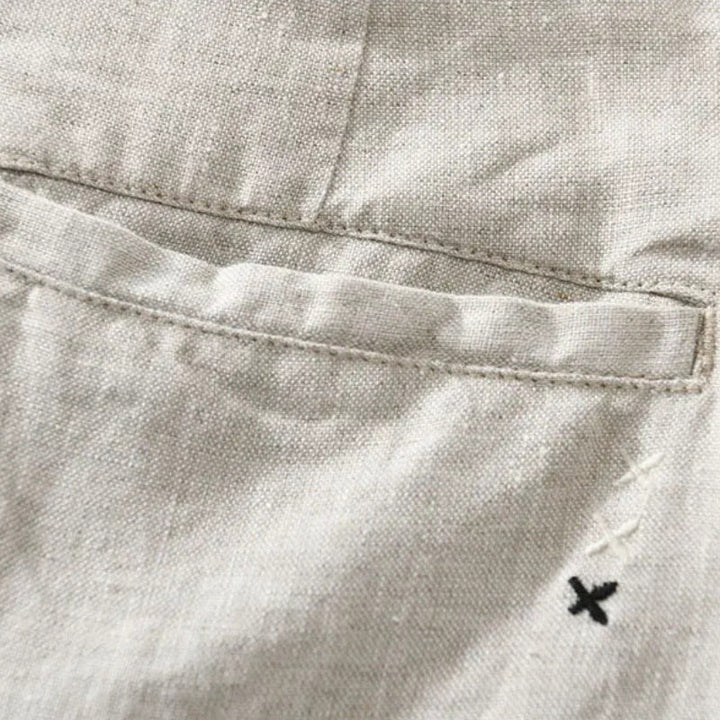 Men’s Lightweight Tailored Summer Linen Shorts – Breathable Relaxed-Fit