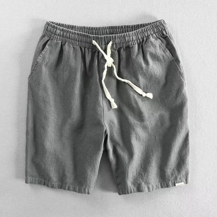 Men's Comfortable Linen Drawstring Shorts